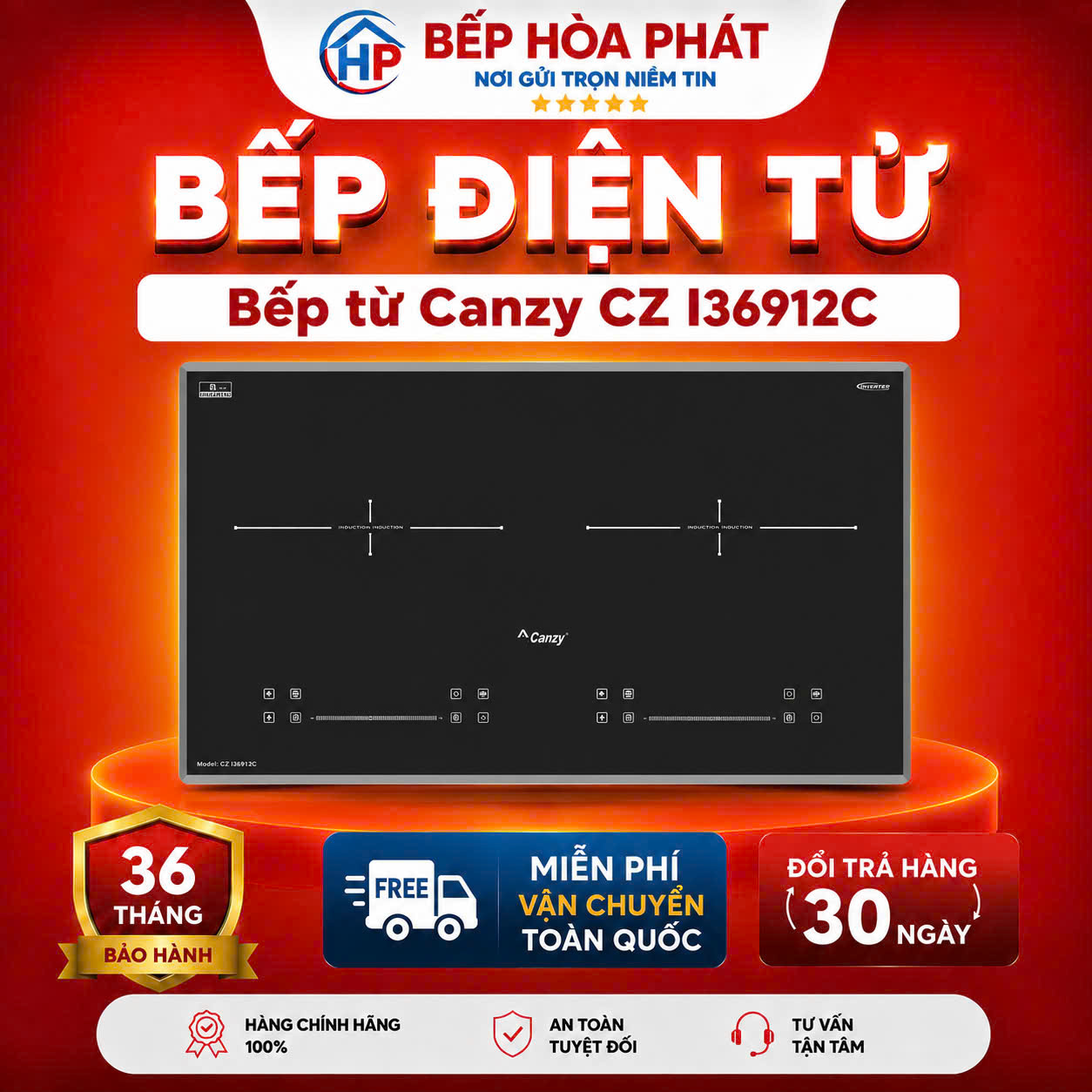 Bếp từ Canzy CZ I36912C