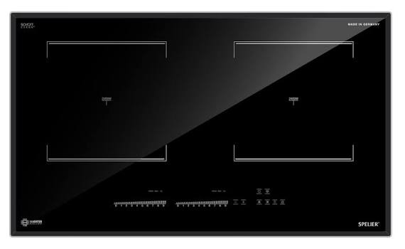 Bếp từ đôi SPE IC 928 Plus thiết kế sang trọng an toàn và tiết kiệm điện