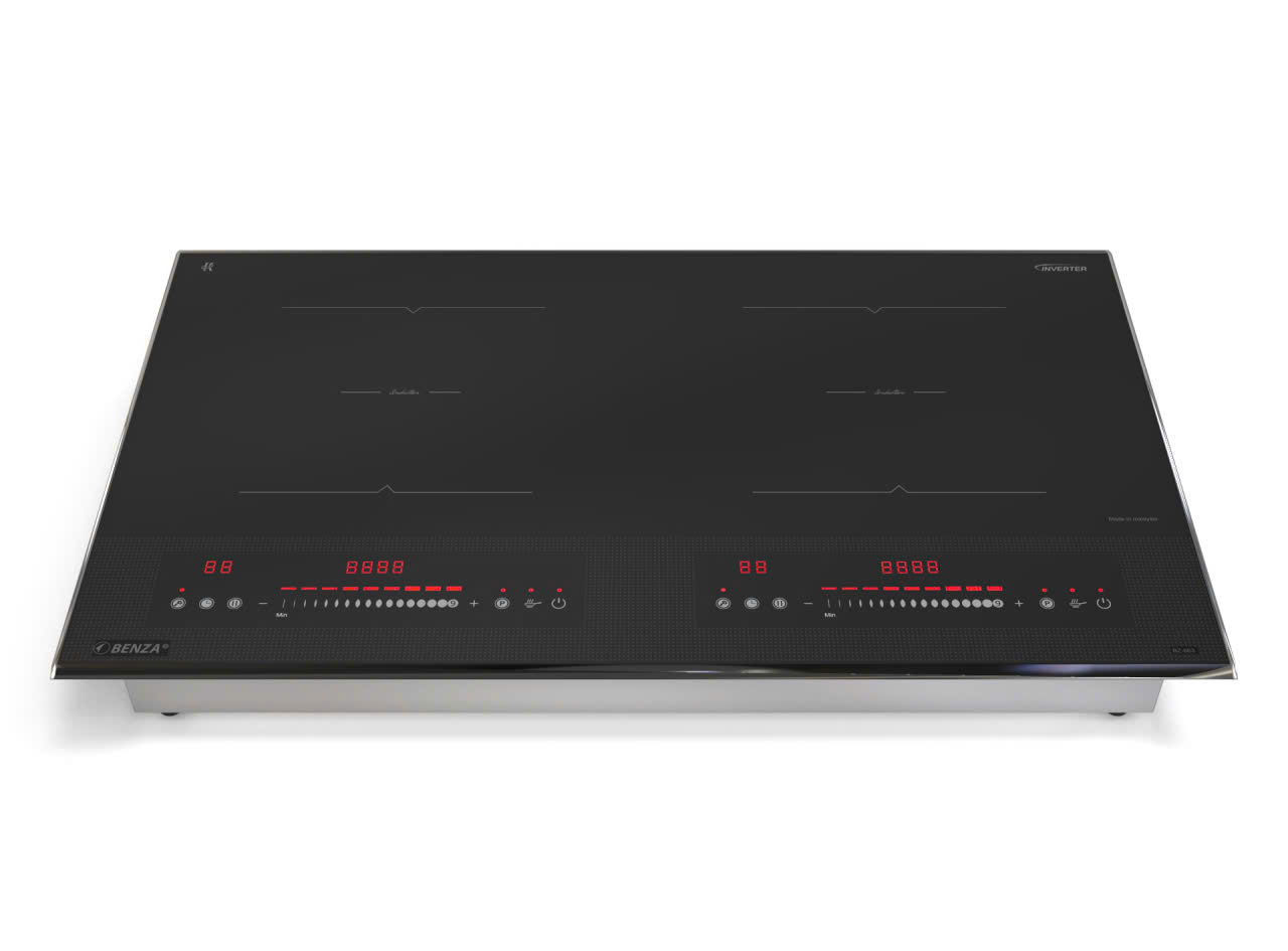 Bếp từ 2 vùng nấu Benza BZ-663