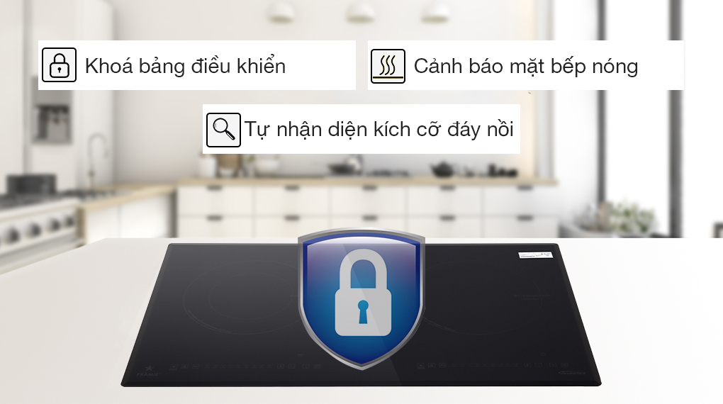 Bếp điện từ đôi Pramie PRMY 2105