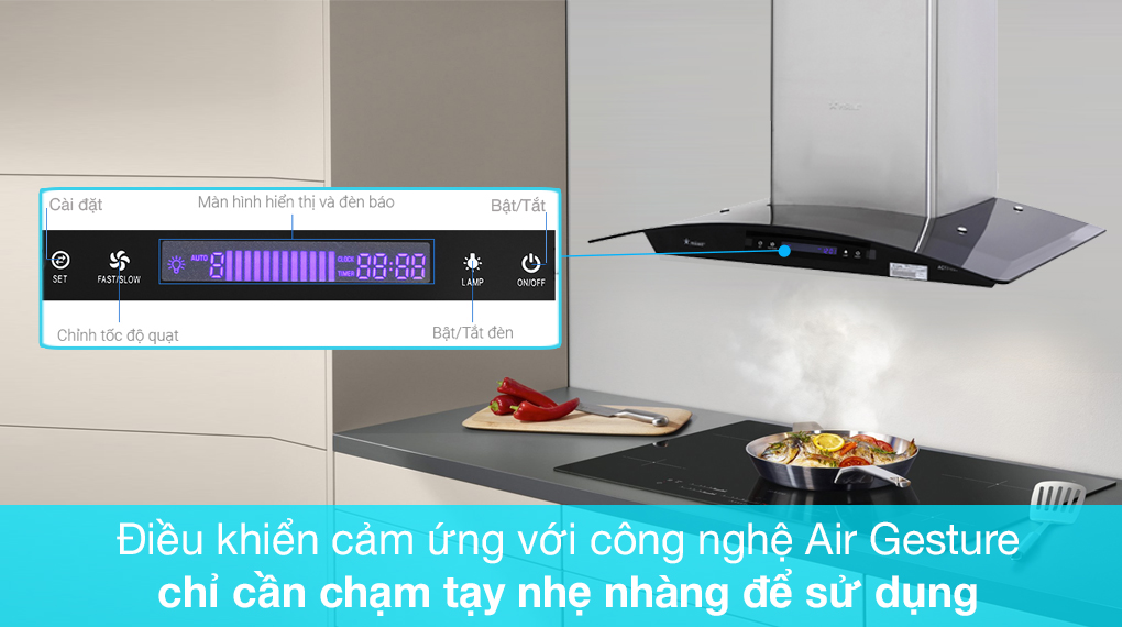 Máy hút mùi Pramie AC17-700