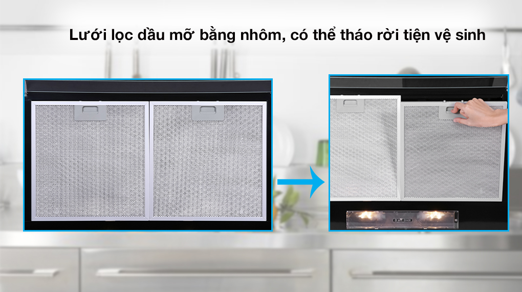 Máy hút mùi Pramie CL9B-700