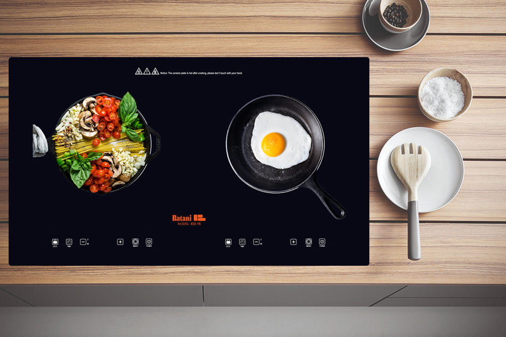 Bếp từ đôi Batani EG-15A