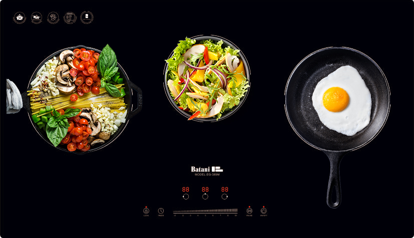 Bếp từ đôi Batani EG-389
