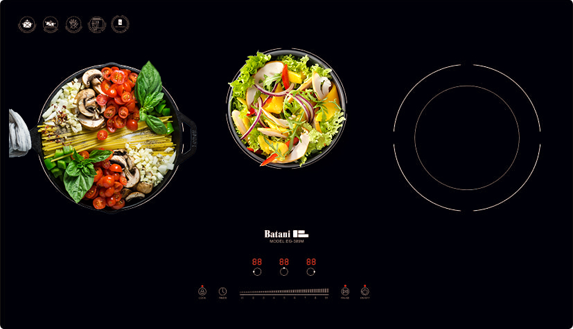 Bếp từ đôi Batani EG-389