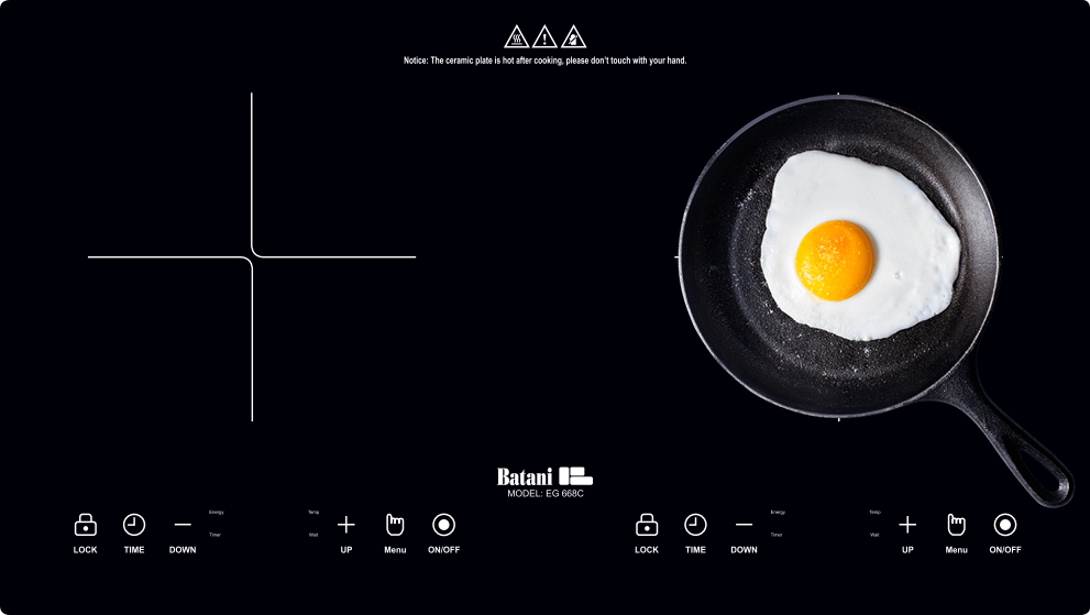 Bếp điện từ Batani EG-668C