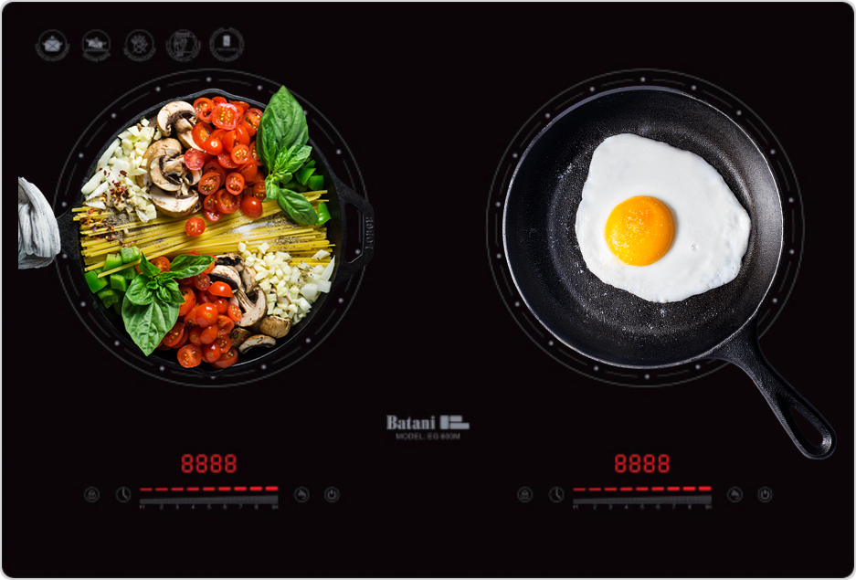 Bếp từ đôi Batani EG-600M