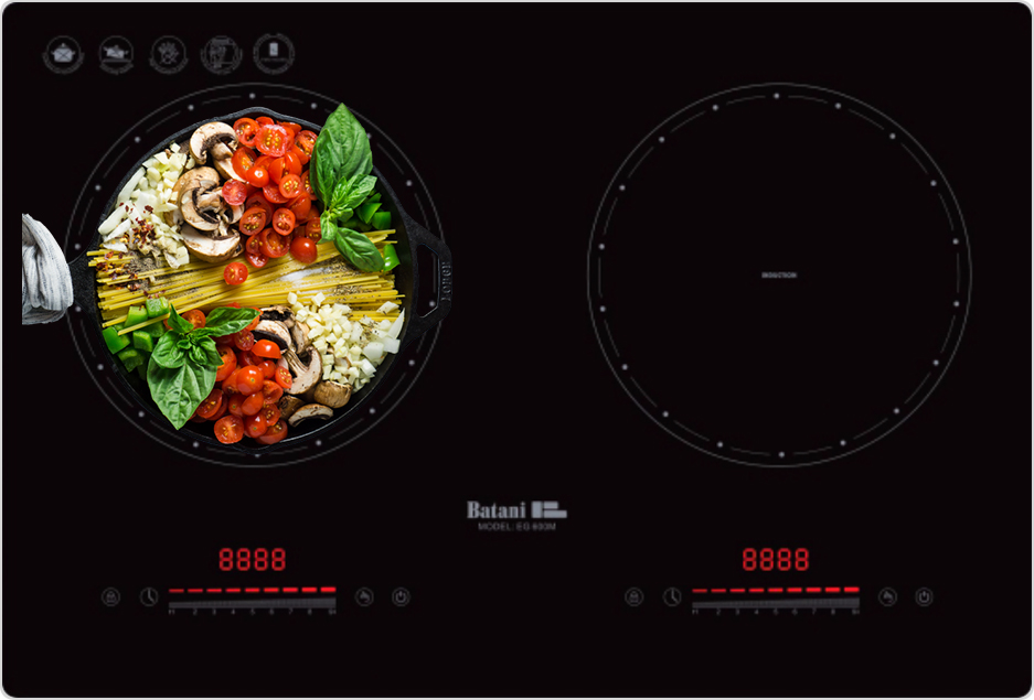 Bếp từ đôi Batani EG-600M