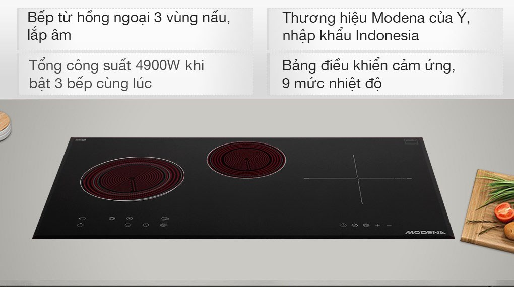 Bếp điện từ Modena BK 1731