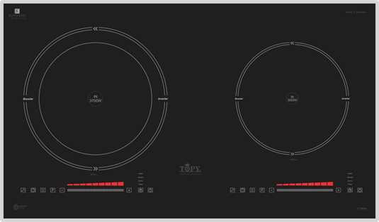 Bếp từ đôi Topy A868 Plus