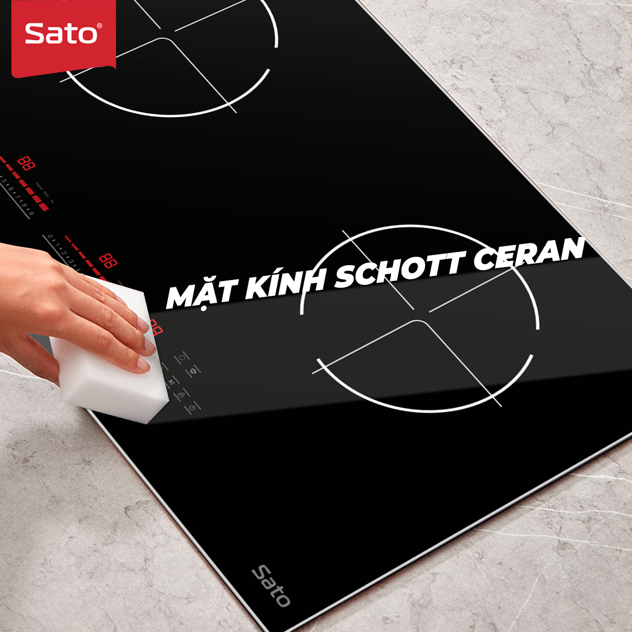 Bếp điện từ Sato IH686Plus (A)