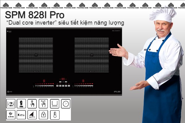 Bếp từ Spelier SPM 828I PRO