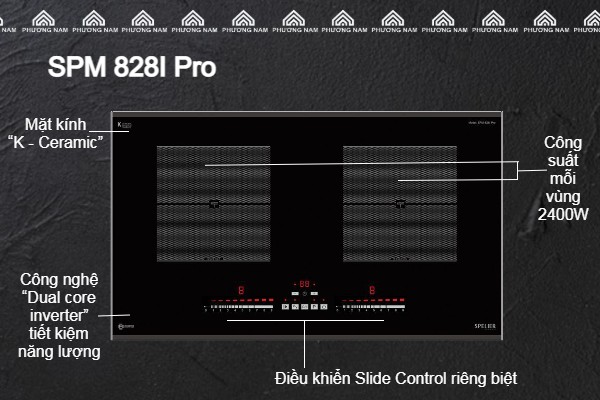 Bếp từ Spelier SPM 828I PRO