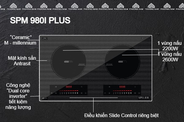 Bếp từ Spelier SPM 980I