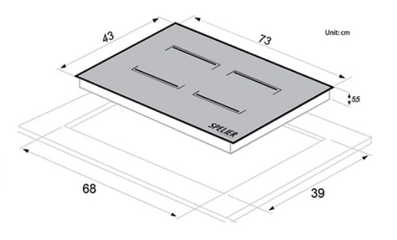 Bếp từ Spelier SPE-IC928 PLUS