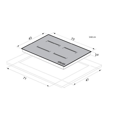 Bếp từ Spelier SPM 960I Plus