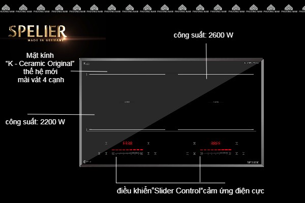 Bếp từ Spelier SPM 929I Plus