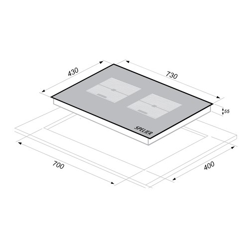 Bếp từ Spelier SPM 929I Plus