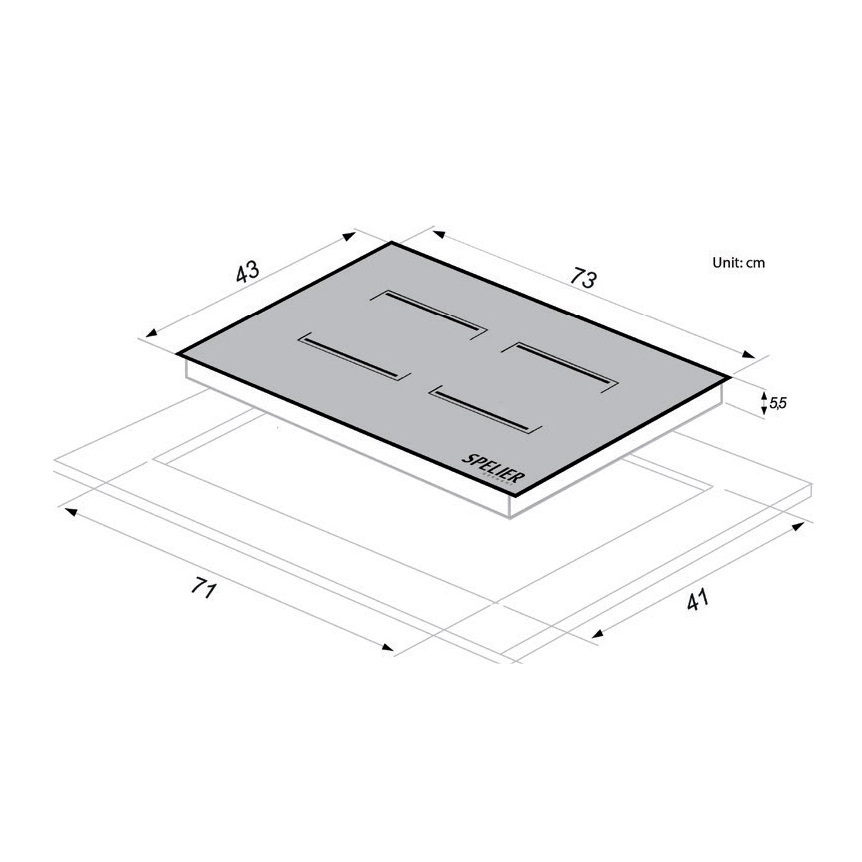 Bếp từ Spelier SPE-IC 928 C