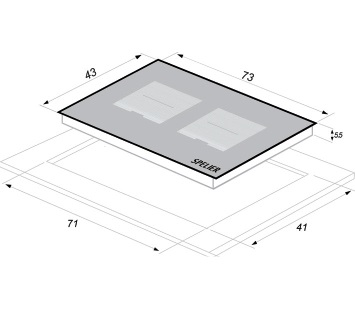 Bếp từ Spelier SPE-IC 1089