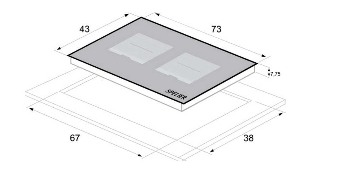 Bếp từ Spelier SPE IC 1188B