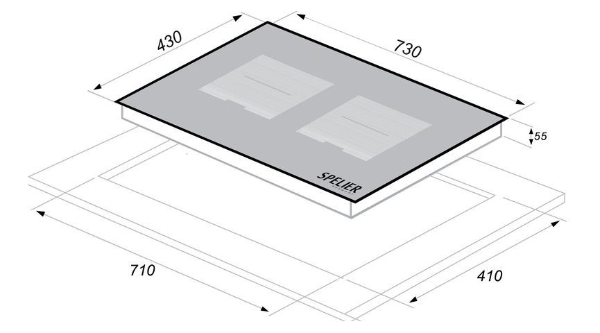 Bếp từ Spelier SPE IC 1088