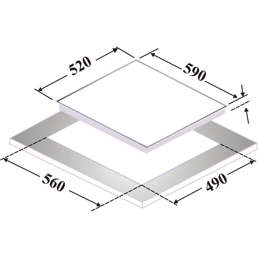 Bếp điện từ Kaff KF-S48QH