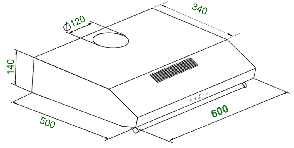 Máy hút mùi Kaff KF-688I