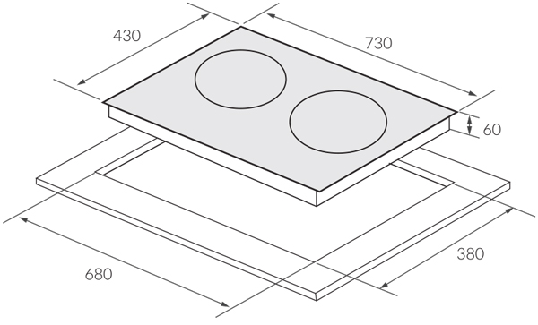 Bếp từ đôi Eurosun EU-T727Pro
