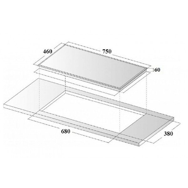 Bếp từ đôi Eurosun EU-T895GE