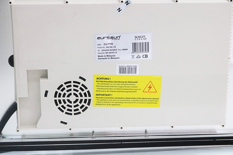 Bếp từ đôi Eurosun EU-T758