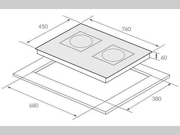 Bếp từ đôi Eurosun EU-T897G