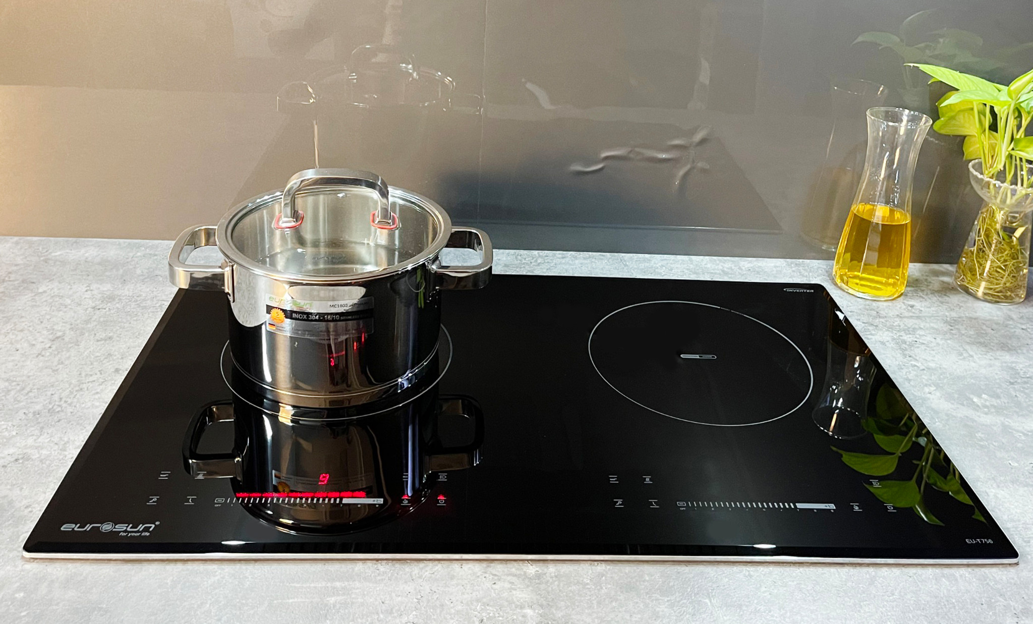 Bếp từ đôi Eurosun EU-T756