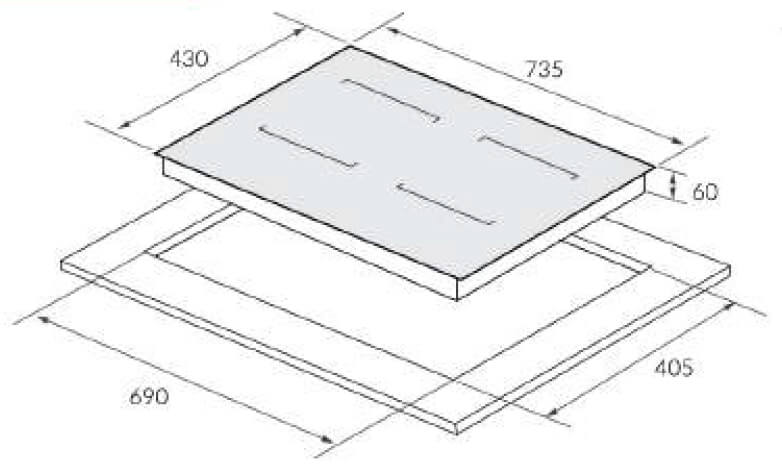Bếp từ đôi Eurosun EU-T755Pro
