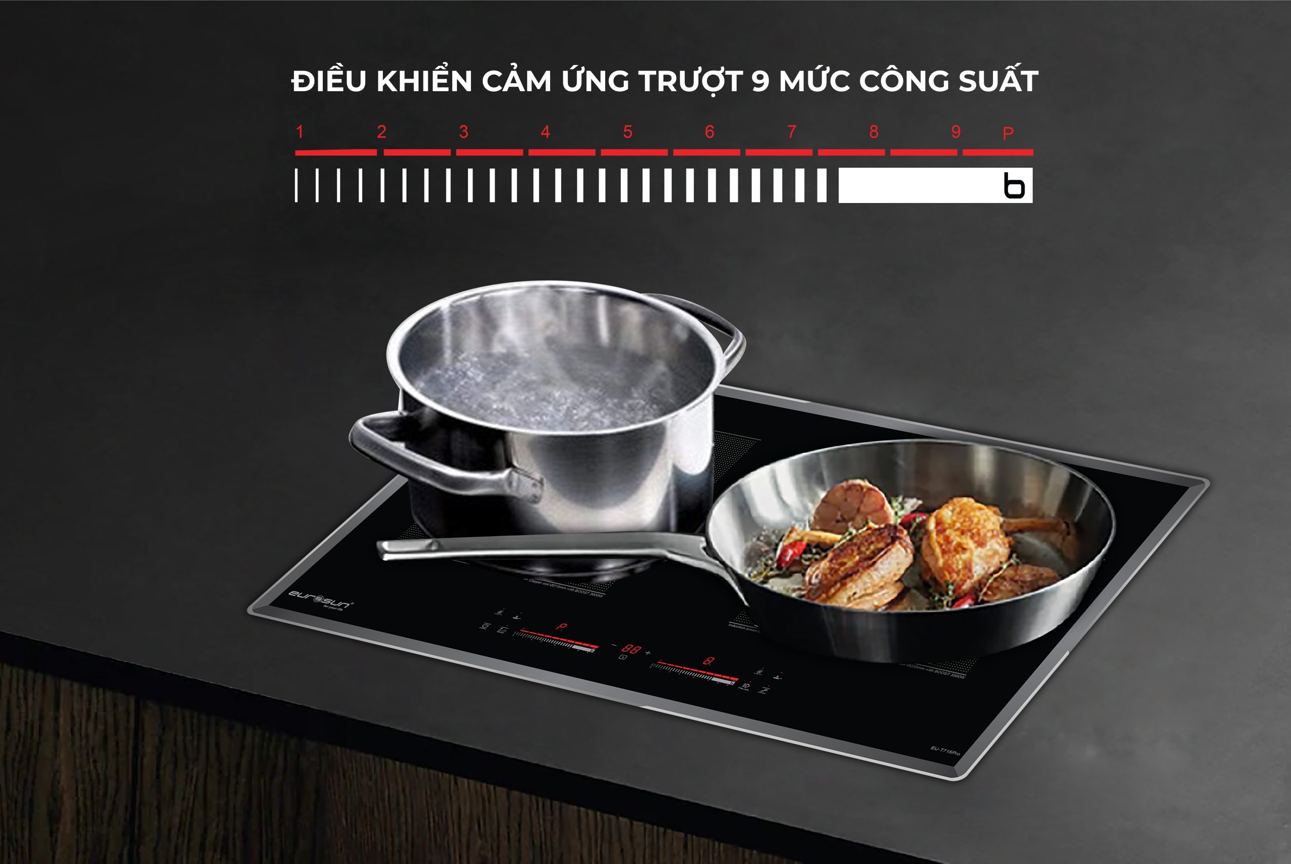 Bếp từ đôi Eurosun EU-T99Pro