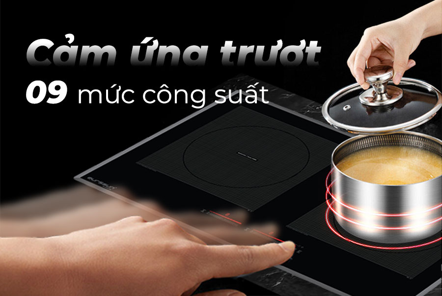 Bếp từ đôi Eurosun EU-T875G