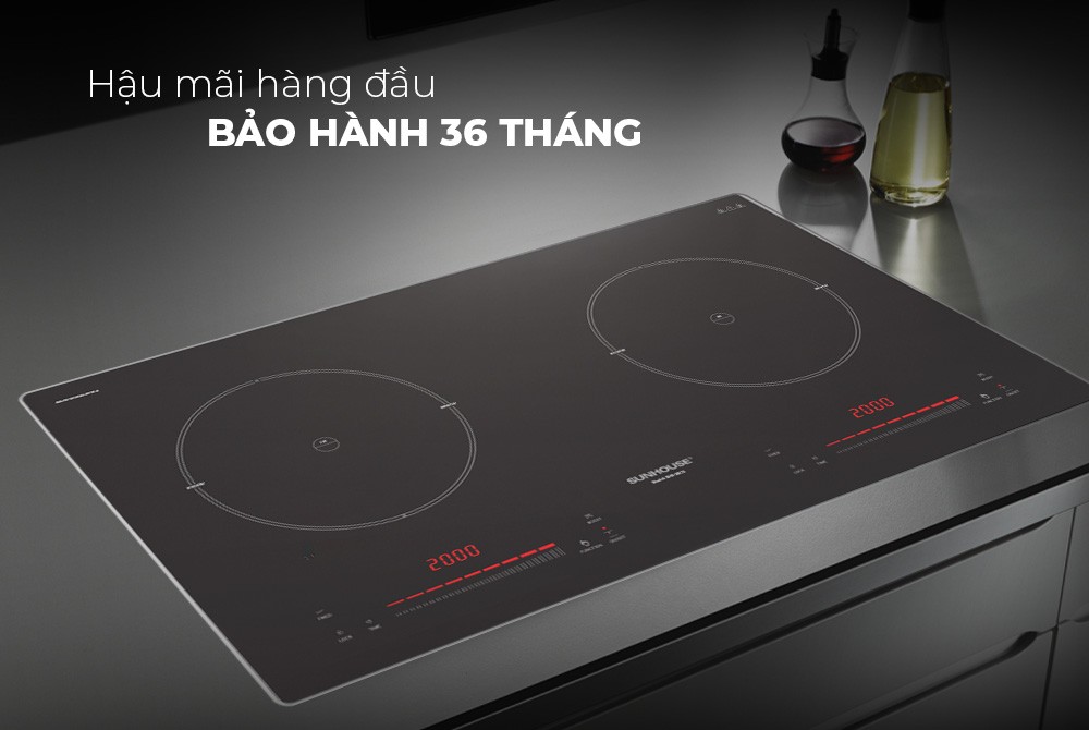 BẾP ĐÔI ĐIỆN TỪ SUNHOUSE SHB-28CS