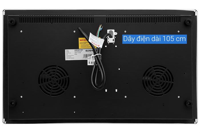 Bếp từ đôi lắp âm Sunhouse SHB82082-VMD