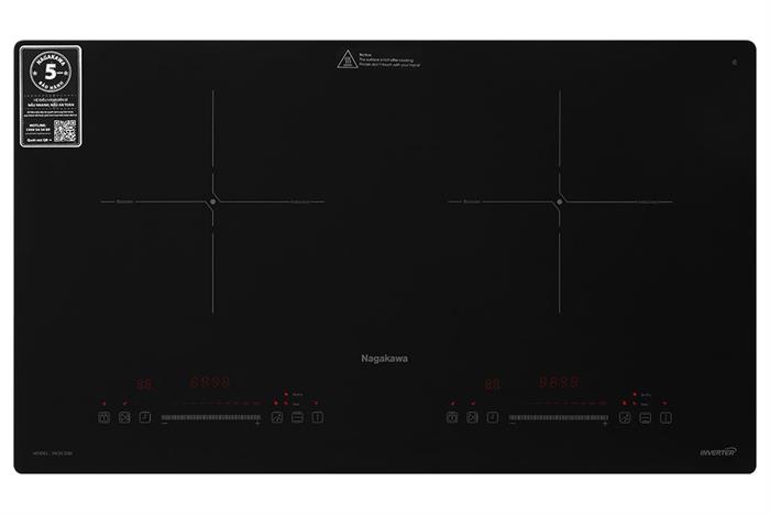 Bếp từ đôi lắp âm Nagakawa NK2C30M