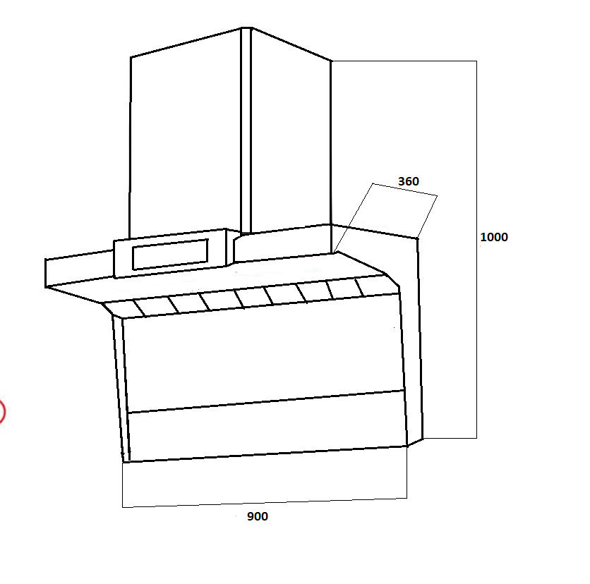 Máy hút mùi Forci HM 1088