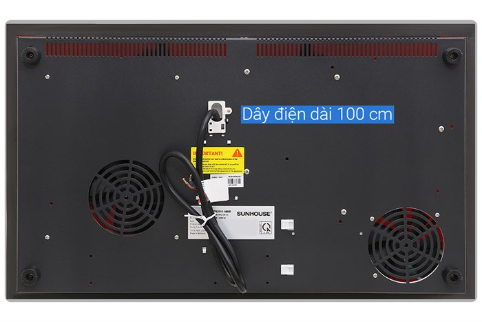 Bếp từ hồng ngoại âm Sunhouse SHB82011-MMD