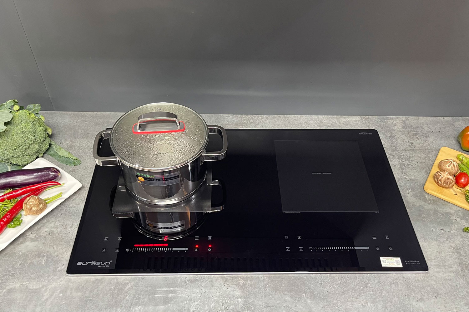 Bếp từ Eurosun EU‑T658Pro đáp ứng nhu cầu nấu nướng đa dạng