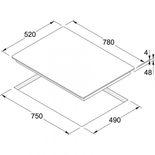 Bếp từ Franke FHCR 774 2I 1FLEXI T PWL BK