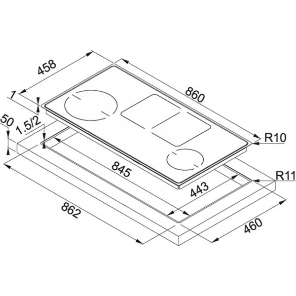 Bếp từ Franke FS 864 2I 1FLEX ST CH