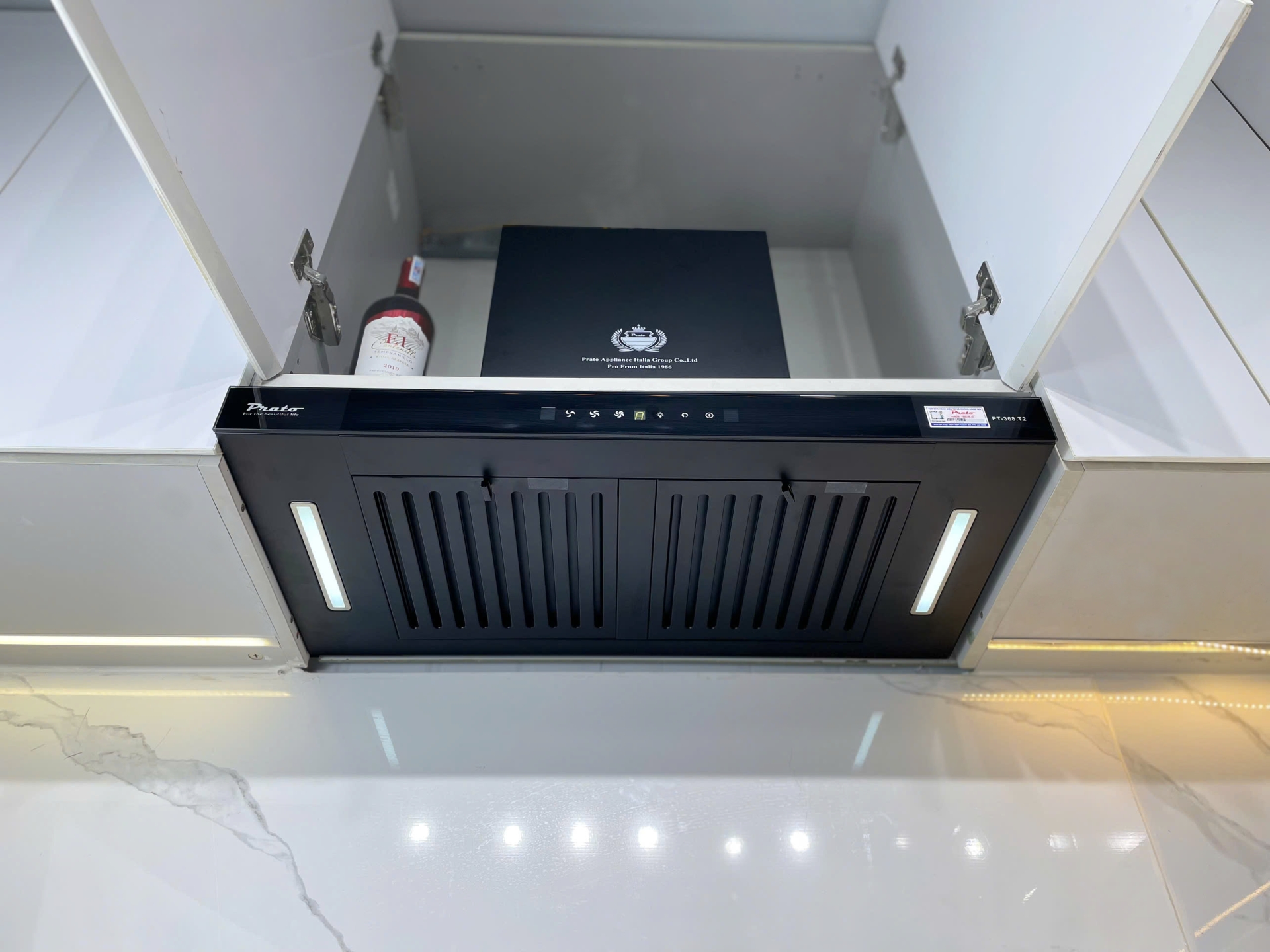 Máy hút mùi Prato chữ T model PT-368.T2