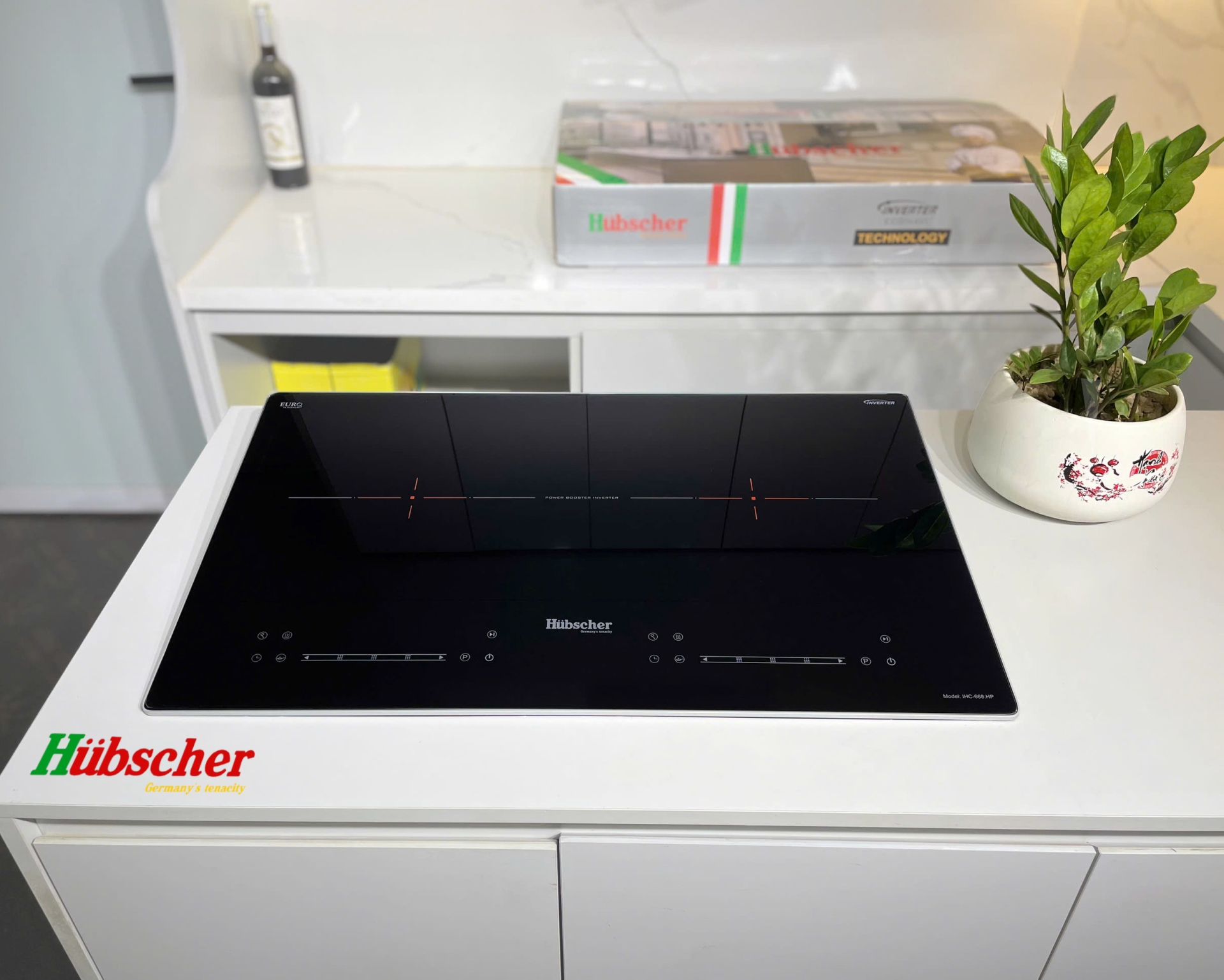 Bếp từ đôi Hubscher Model: IHC-668.HP