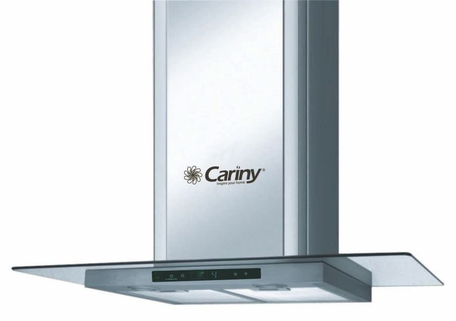 Hút mùi áp tường kính thẳng kích thước 900MM Cariny CAW-9009GS có đáng mua không?