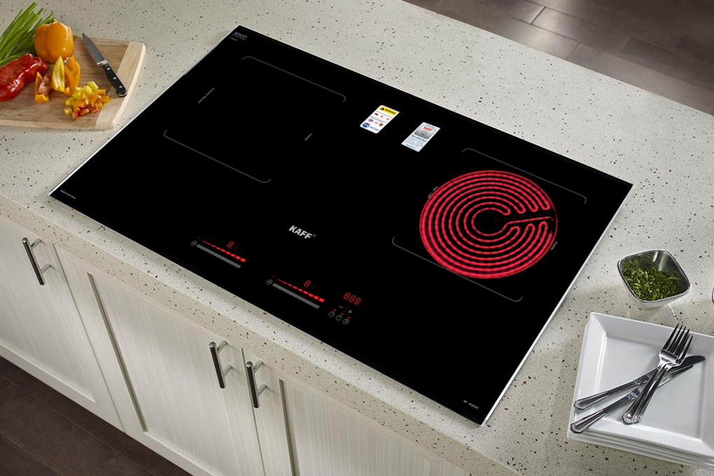 Bếp điện từ Kaff KF-IH202IC(1 từ 1 hồng ngoại)