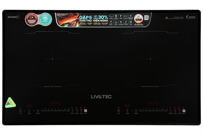 Bếp từ đôi âm Livotec LID-990M 4400W