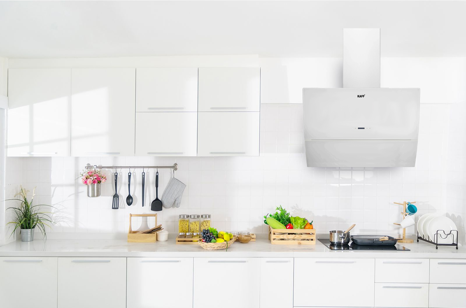 Máy hút mùi Kaff KF-LUX-AT70H-WH